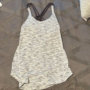 Lululemon open back workout tank